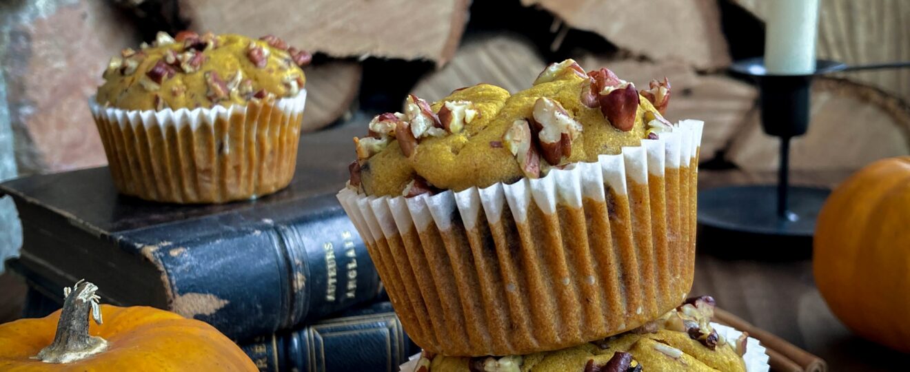 Muffins potimaron noix de pécan