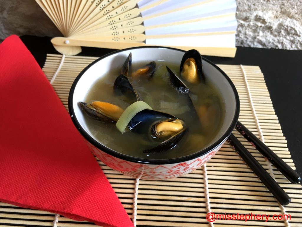soupe miso aux moules Asari no misoshiru