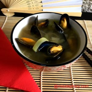 Asari no Misohiru soupe miso aux moules