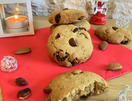 Cookies Amandes Cranberries