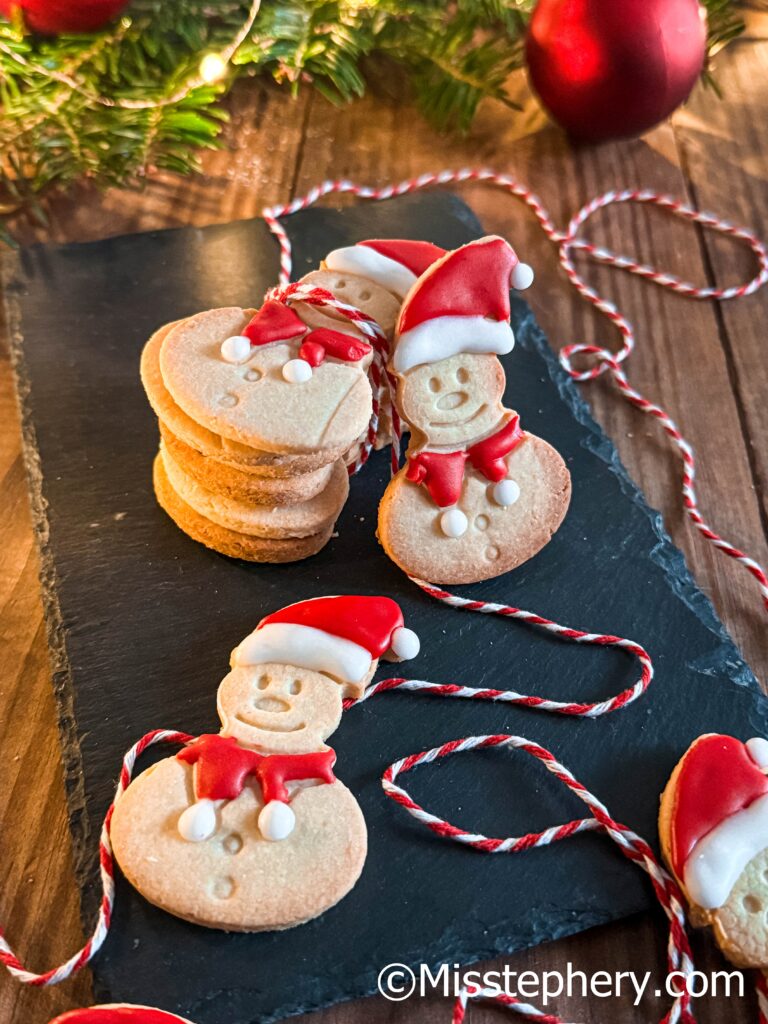 Sablés de Noël à la vanille • recette sans gluten ni lactose