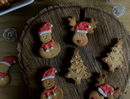 sablés de Noël à la vanille