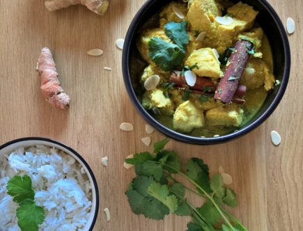 Murg Man Pasang ~ Poulet aux amandes à l'indienne