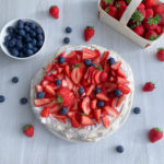 pavlova aux fraises sans lactose