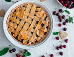 Cherry pie ~ tarte aux cerises sans gluten ni lactose