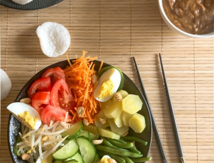 Gado gado ~ Salade indonésienne