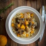 Risotto butternut champignon chataigne