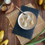 Soupe vietnamienne de tapioca à la banane et au lait de coco ~ chè chuối