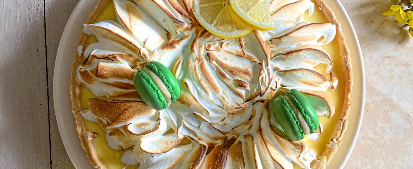 tarte citron meringuée ~ sans gluten ni lactose