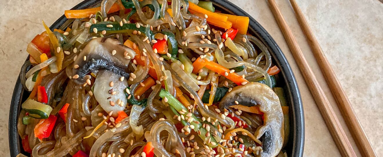 Japchae végétarien ~ 채식 잡채