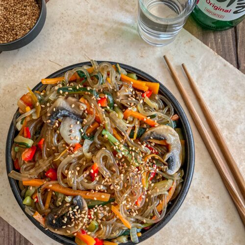 Japchae végétarien ~ 채식 잡채