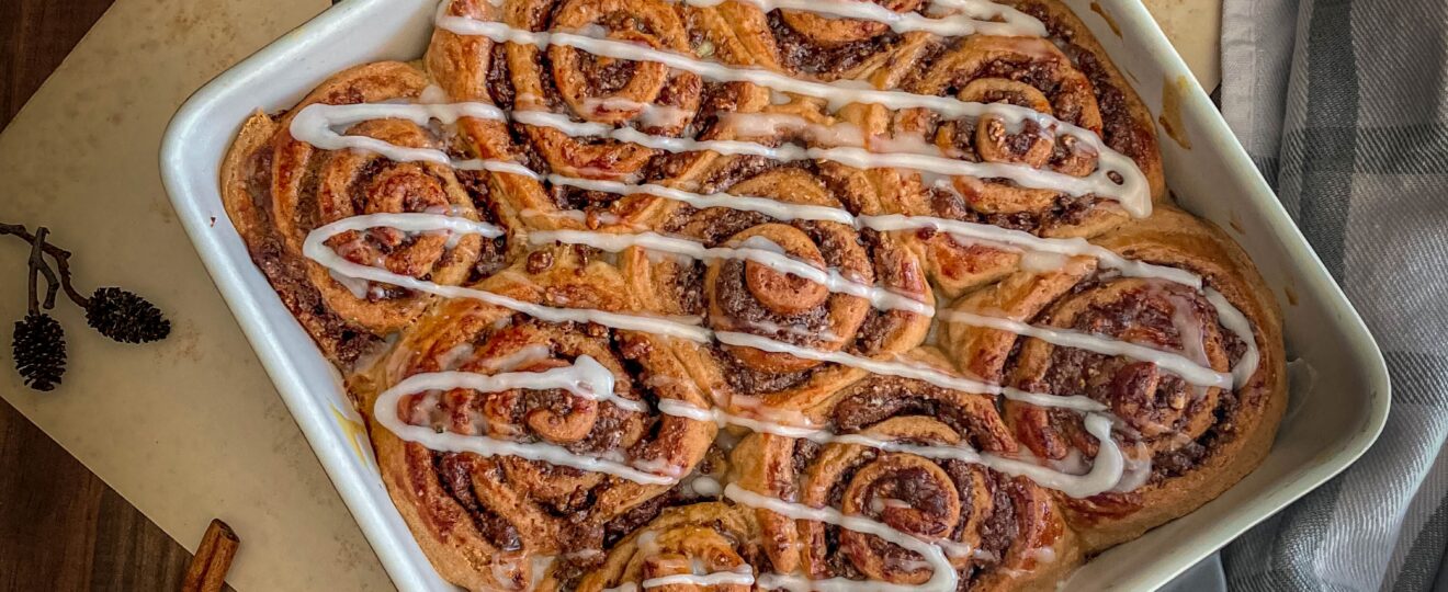 Cinnamon Rolls ~ Sans gluten ni lactose