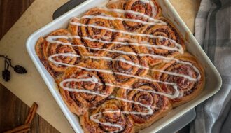Cinnamon Rolls ~ Sans gluten ni lactose