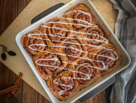 Cinnamon Rolls ~ Sans gluten ni lactose