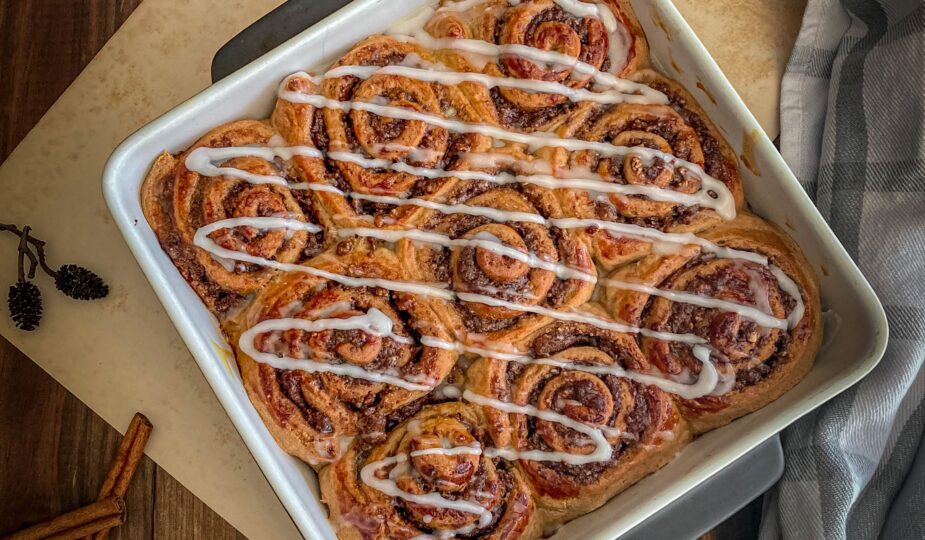 Cinnamon Rolls ~ Sans gluten ni lactose