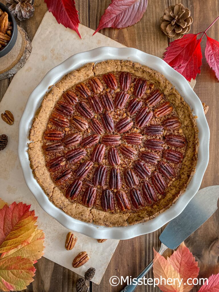 pécan pie sans gluten ni lactose