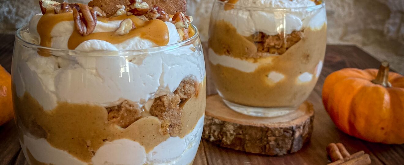 Pumpkin parfait sans gluten ni lactose