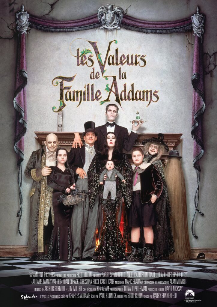 les valeurs de la famille addams