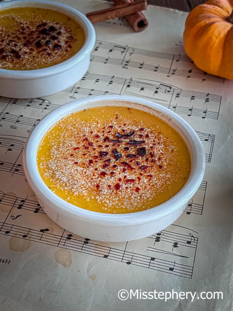 crème brûlée butternut ~ sans lactose