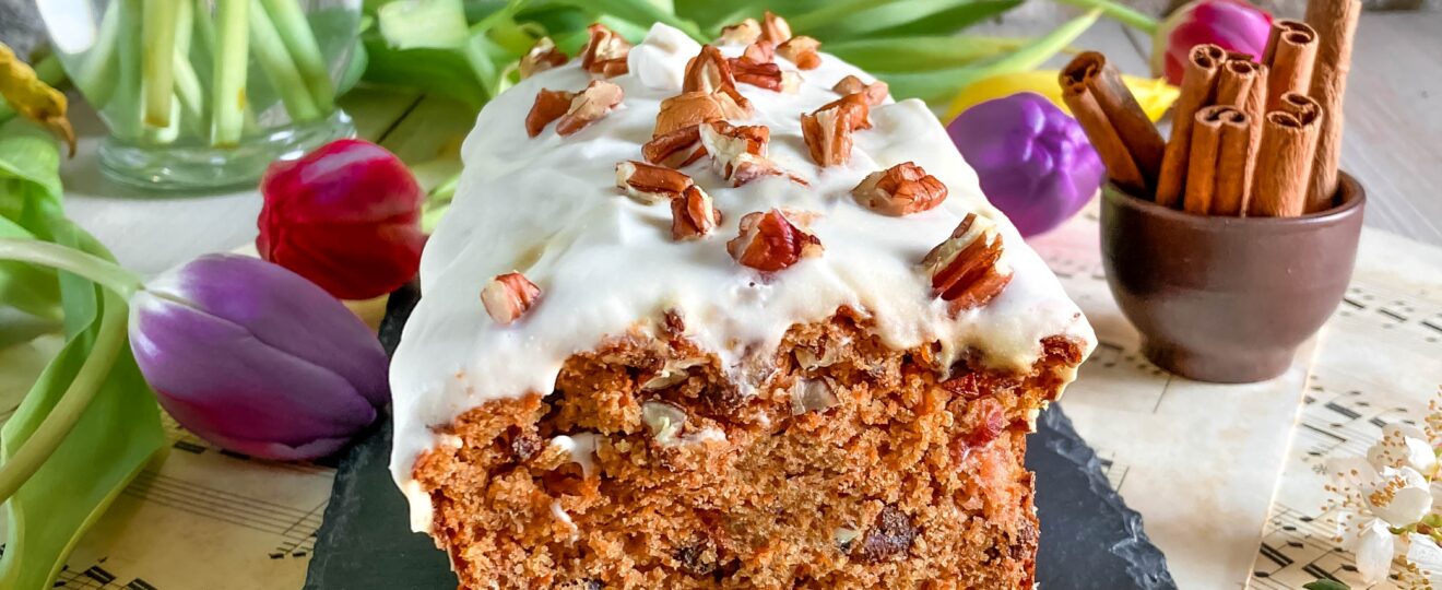 Carrot cake ~ sans gluten ni lactose