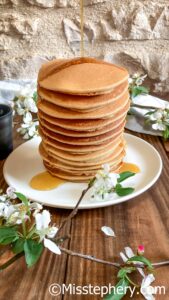 Pancakes sans gluten ni matières grasse ajoutées