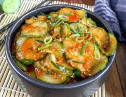 Oi Muchim ~ Salade de concombre piquante à la coréenne