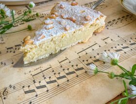 Torta della Nonna ~ Sans gluten ni lactose