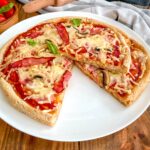 Pizza sans gluten ni lactose