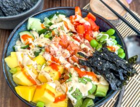 Sushi Bowl Saumon Fumé