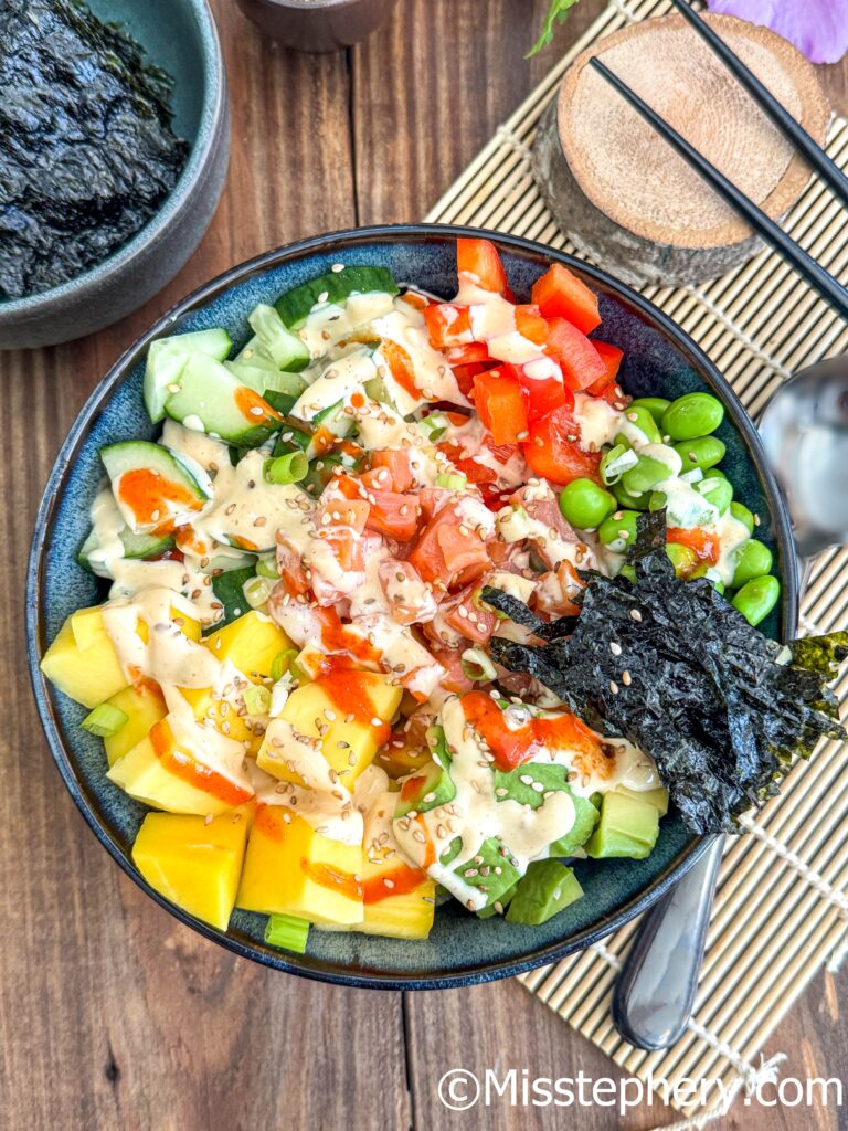 Sushi Bowl Saumon Fumé
